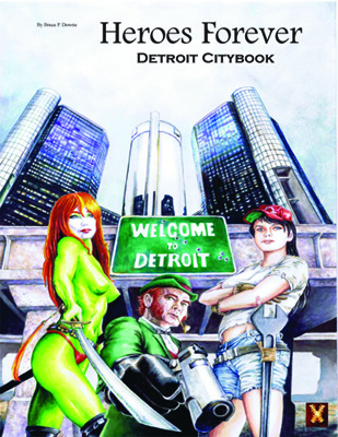 Heroes Forever: Detroit City Book