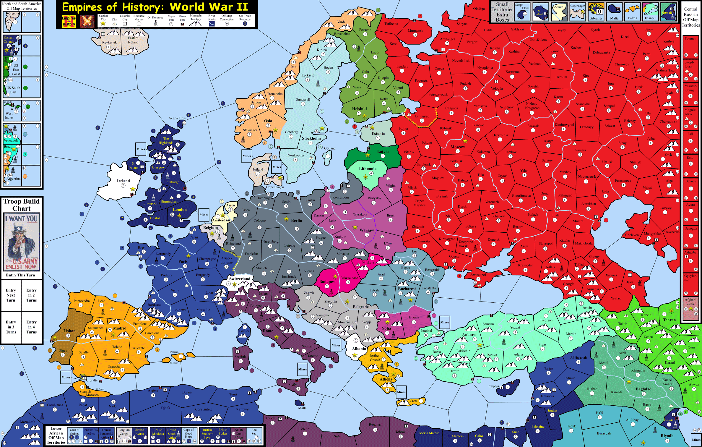 Europe Map Game